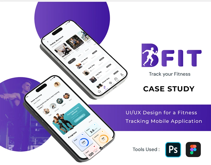 BFit Fitness App UI